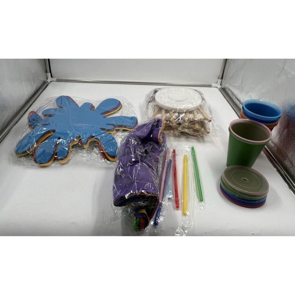 Amazingspark 48pcs Painting Party Christmas Favors Includes‎ Canvas